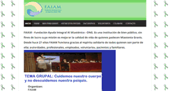 Desktop Screenshot of faiam.org.ar
